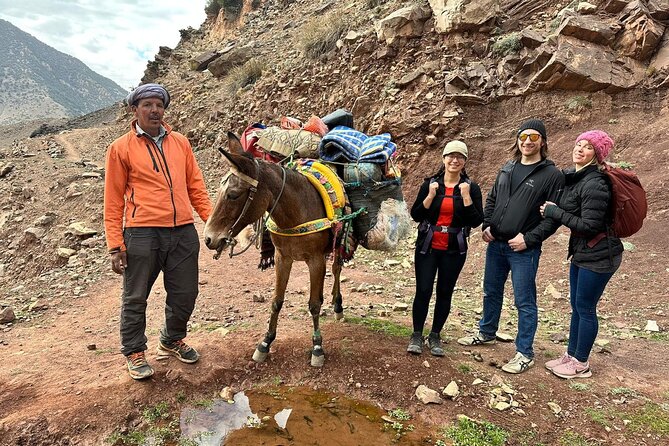 2 Day Private Tour to Toubkal Summit from Imlil - Day 1: Aït Mizane valley, Sidi Chamarouch, and the 3207m refuge night