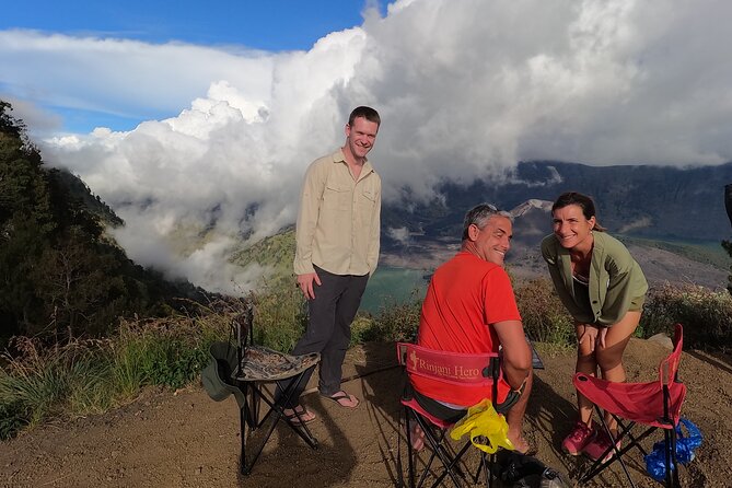 3 Days and 2 Nights Summit Via Sembalun - Day 2 summit day: the views over Lombok and the reward at Segara Anak