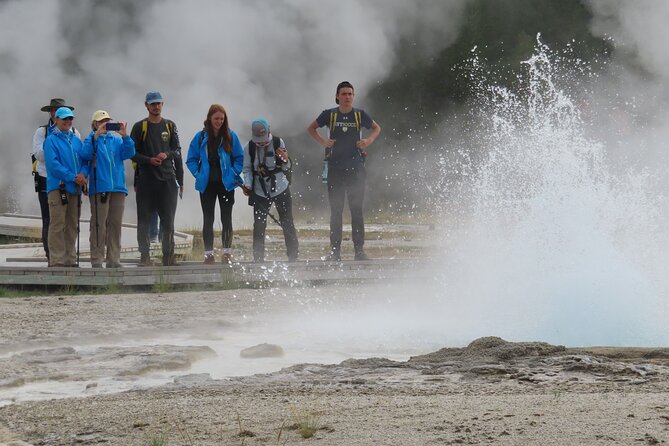 6-Mile Geyser Hiking Tour in Yellowstone with Lunch - Observation Point Trail: The View Above the Boardwalk Lines