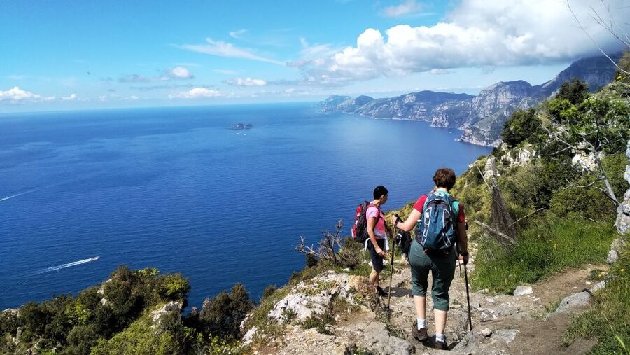 Agerola: Path of the Gods Guided Hiking Tour - Hitting the Path of the Gods: clifftop trail, rocky peaks, and nature time