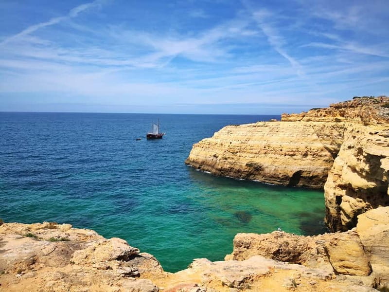 Albufeira, Olhão, Faro : Seven Hanging Valleys Guided Hiking - Vale Centeanes and the first cliff caves: where the route teaches you to look