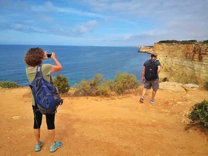Albufeira, Olhão, Faro : Seven Hanging Valleys Guided Hiking - Benagil Cave outside: the famous sight without the boat detour
