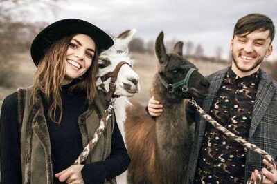 Alpaca and llama hike Moedling near Vienna - Where you meet in Mödling (and how easy it is to start)