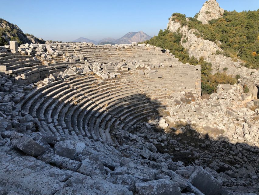 Antalya: Hiking in Termessos Ancient City - OPET GAS STATION pickup and a small-group start before the heat