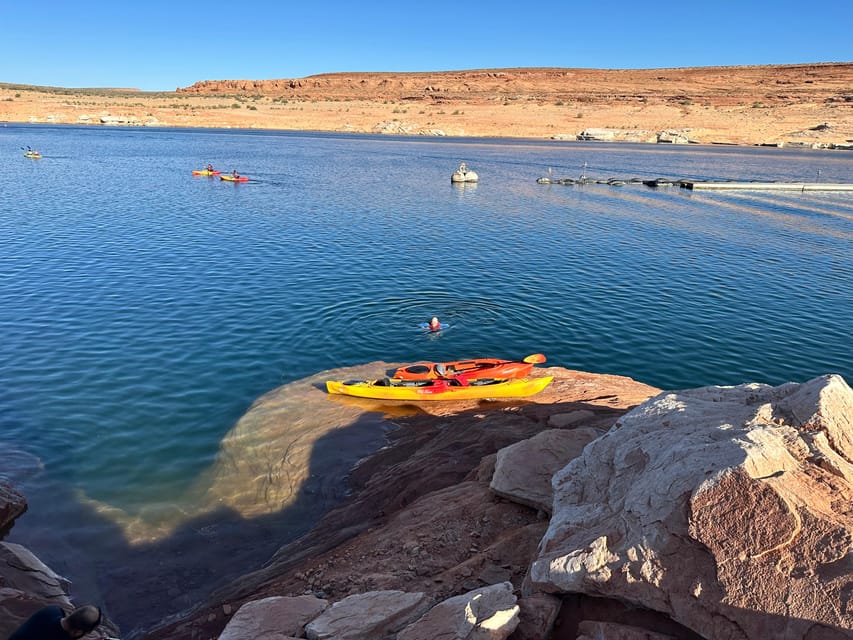 Antelope Canyon Lake Powell: Guided Kayaking & Hike Tour - Kayaking + slot-canyon hiking in one 4-hour hit