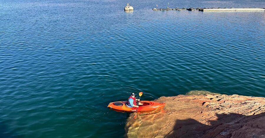 Antelope Canyon Lake Powell: Guided Kayaking & Hike Tour - The slot-canyon hike: narrow turns, hot sand, great photo angles