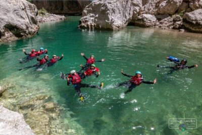 Aquatic Hike Grand Canyon du Verdon - The “Aquatic Hike” vibe: small rapids and optional jumps