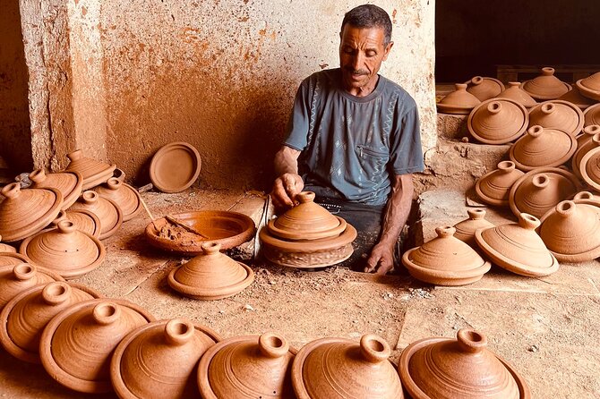 Atlas: Pottery workshop , hiking and swimming pool - Taking your pottery home: the 6-day firing reality in Marrakech