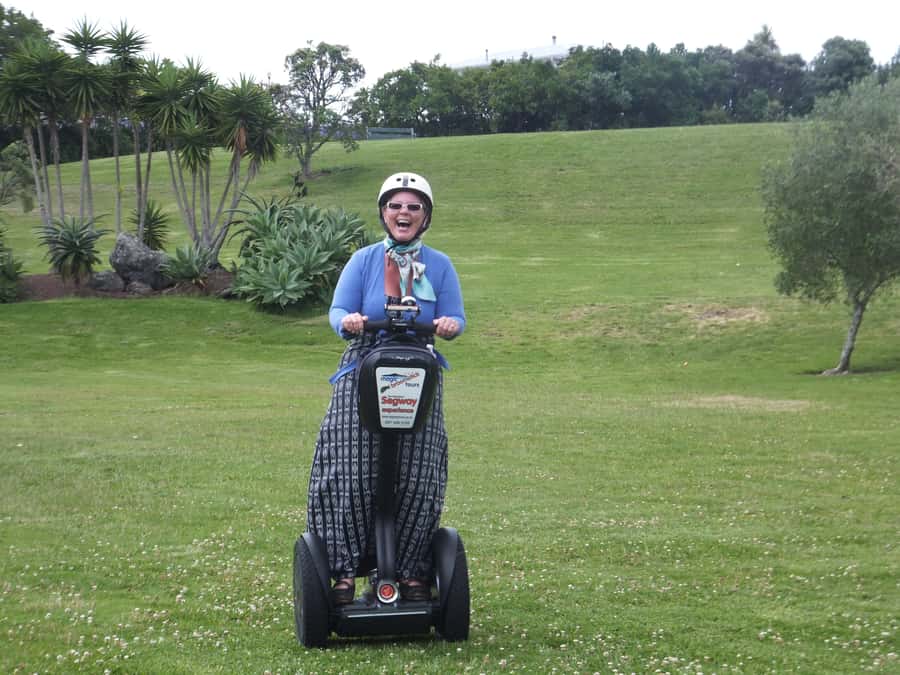Auckland: Segway to North Head Volcano Summit - North Head Historic Reserve: Fort Tunnels and the Disappearing Gun