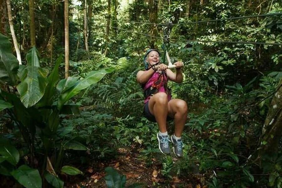 Babonneau/Castries: Rainforest Zip Line, Tram, and Hike Tour - The Aerial Tram Ride: Your Scenic Warm-Up Above the Trees