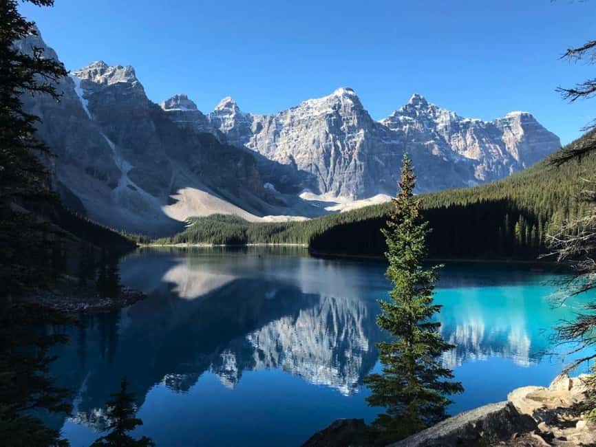 Banff/Canmore Moraine Lake & Lake Louise-Hike/Canoe/Sightsee - Banff’s Two-Lake Combo With Moraine Permit Access