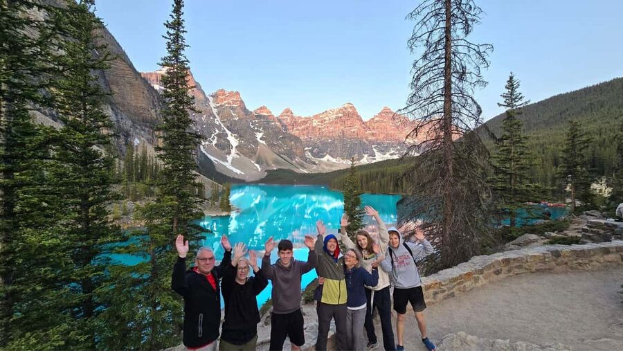 Banff/Canmore Moraine Lake & Lake Louise-Hike/Canoe/Sightsee - The Van Ride That Actually Adds Value: Wildlife Corridor + Guide Facts