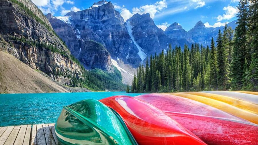 Banff/Canmore Moraine Lake & Lake Louise-Hike/Canoe/Sightsee - How the Timing Lands: Catching the Lakes at Their Brightest