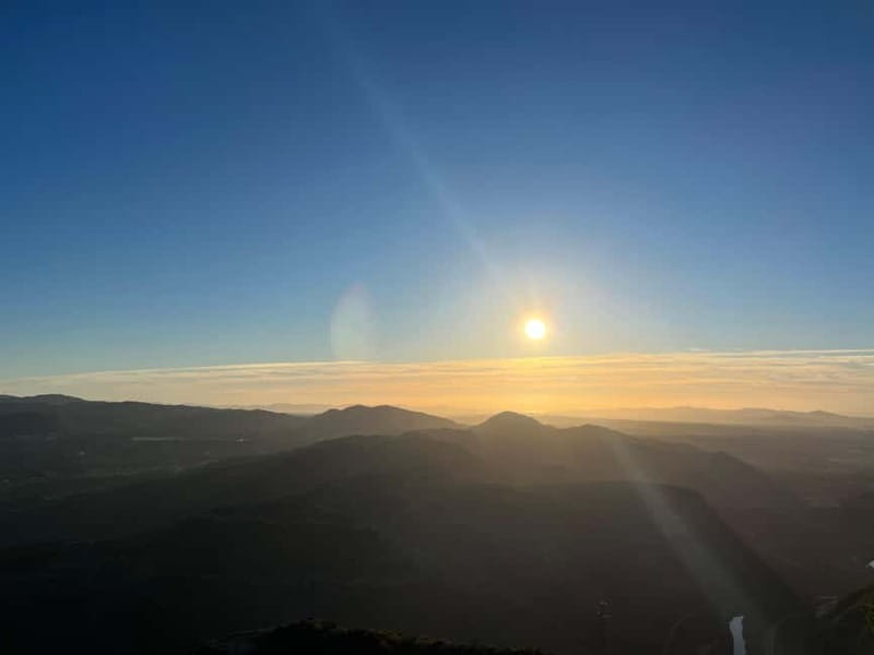Barcelona: Early Morning Montserrat Trip with Abbey and Hike - A quick stop near Roca Foradada, then back down