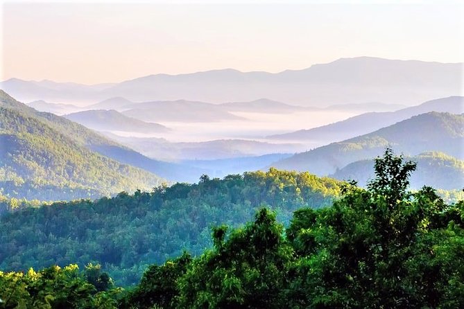 Blue Ridge Parkway Waterfalls Hiking Tour from Asheville - Stop 1 on the Parkway: your 45-minute “mountain views first” moment