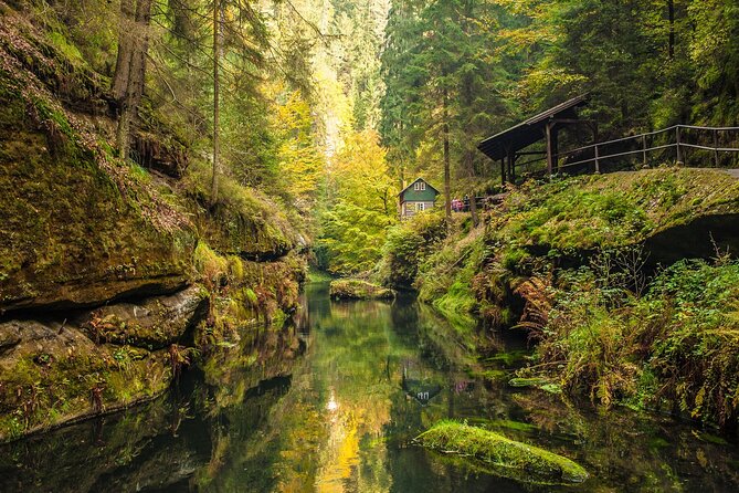 Bohemian and Saxon Switzerland All inclusive trip - Hiking Tour - Kamenice Gorge: fresh air and a small-boat cruise