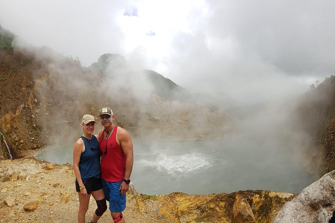 Boiling Lake Hike in Dominica - Valley Of Desolation And Hot Pools: The Spot Where Your Legs Negotiate