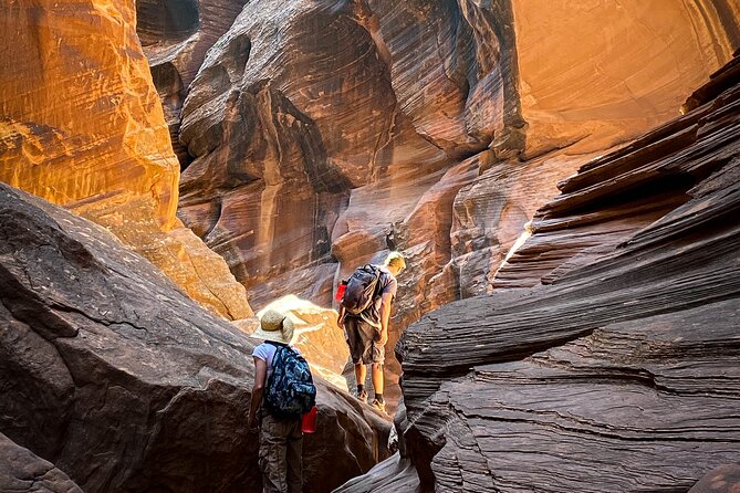 Buckskin Gulch Day Hike - Entering Buckskin: why the middle-drop beats the long slog