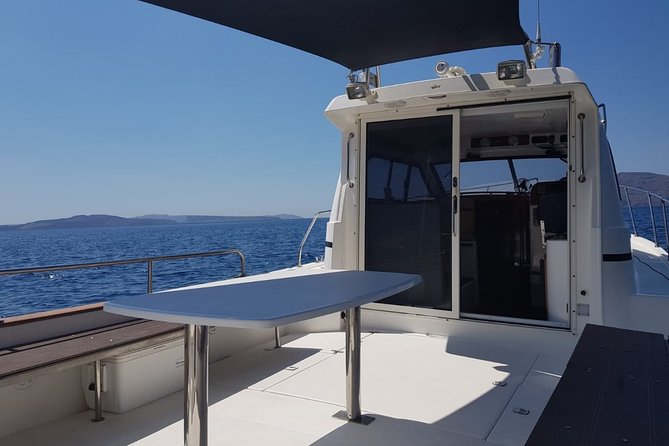 Caldera Private Cruise & Volcano Hike - What You Get on Board: Towels, Snorkel Gear, Restroom, and Drinks