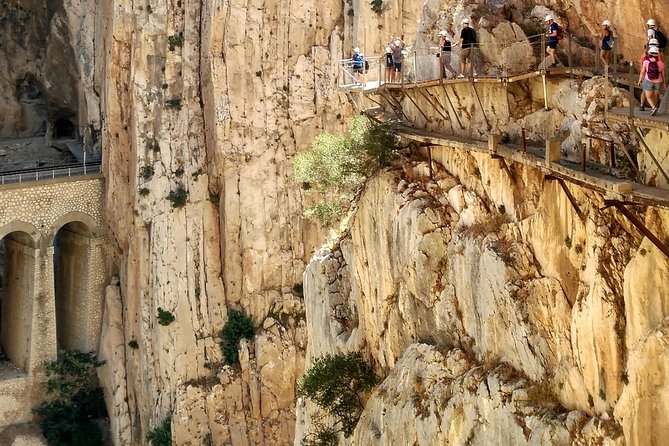 Caminito del Rey Hike from Seville - The Caminito del Rey walk: gorges, railway parallel tracks, and that final bridge