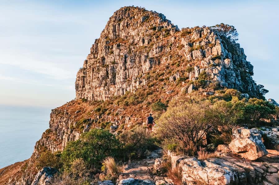 Cape Town: Guided Lion's Head Hike at Sunrise or Sunset - Optional chain-and-ladder sections for the thrill seekers