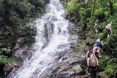 Chiang mai Hike & Downhill Bike Adventure –Suthep National Park - Khun Chang Khian: rest, views, and light lunch at the village
