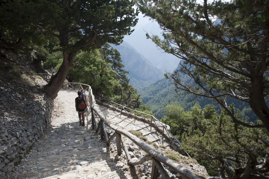 Crete: Samaria Gorge Hike - Iron Gates: the narrowest section and the best reason to come