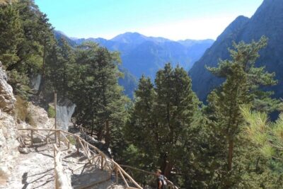 Crete: Samaria Gorge Hiking with transfer and expert Escort - Entering the Omalos-to-Gorge Descent: What the 18 km Route Really Feels Like