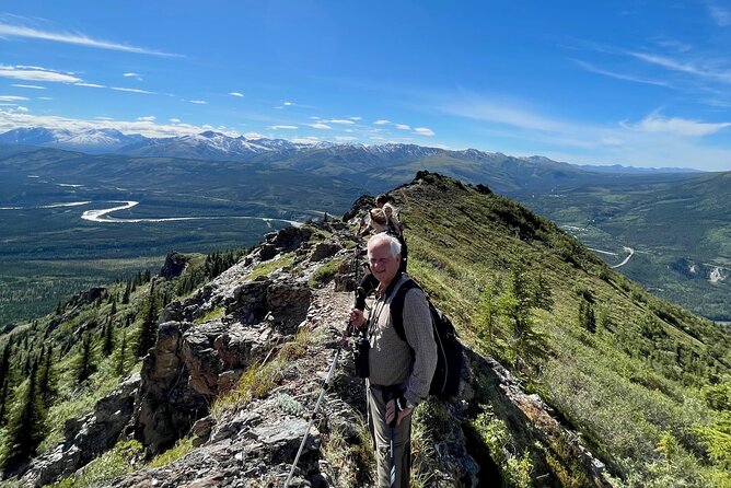 Denali Alaska Range 5hr Mountain Hike w/Views & Naturalist Guide - Trekking Poles and Rain Jackets: Small Gear, Big Difference