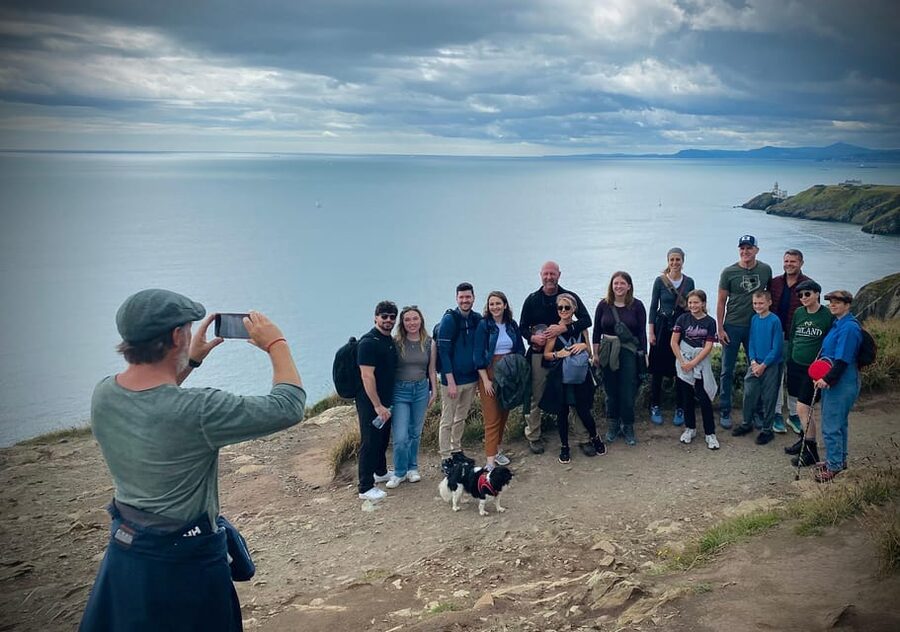 Dublin: Dublin Coastal Hike and Pints & Puppies - The cliff route: panoramic views, plus the workout reality