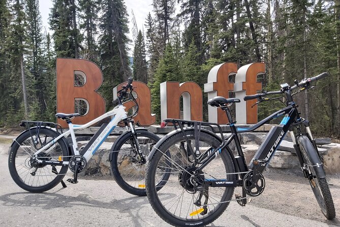 eBike and Hike Banff to Johnston Canyon small group guided program - Legacy Trail and bike-tech you’ll notice quickly