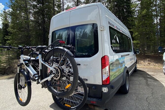 eBike and Hike Banff to Johnston Canyon small group guided program - Johnston Canyon: guided walking and the Lower Falls Bridge moment