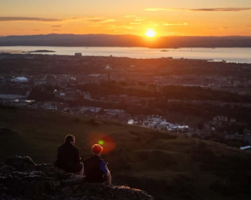 Edinburgh: Arthur's Seat Sunset Hike - Holyrood Park trail time: calm footing and guided attention