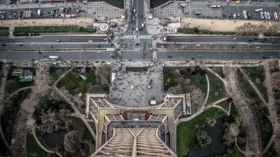 Eiffel Tower Dedicated Reserved Access Summit or 2nd Floor - Panorama time: spotting Notre Dame and Les Invalides from above