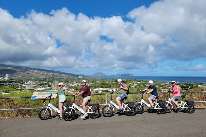 Electric Bike Ride & Diamond Head Hike Tour - Diamond Head State Monument: what the 1-hour hike feels like