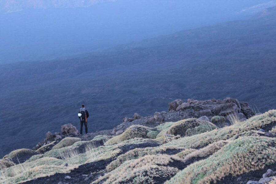 Etna: hiking to a stunning viewpoint over Valle del Bove - Belvedere Valle del Bove: the balcony overlook you came for