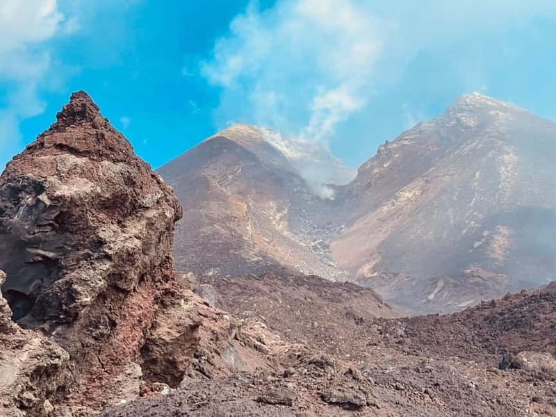 Etna: Summit Area Guided Hike from Cable Car Station - Lava tunnel time: headlamp energy, helmet required
