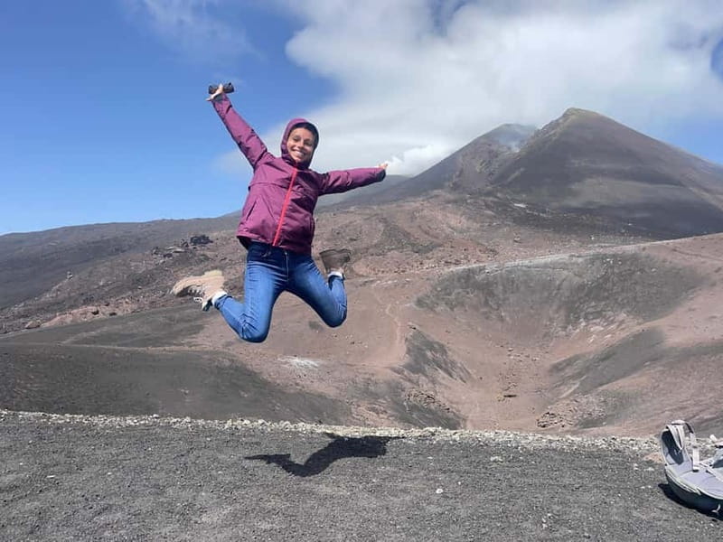 Etna: Summit Area Guided Hike from Cable Car Station - The volcanic sand descent and the Valle del Bove viewpoint