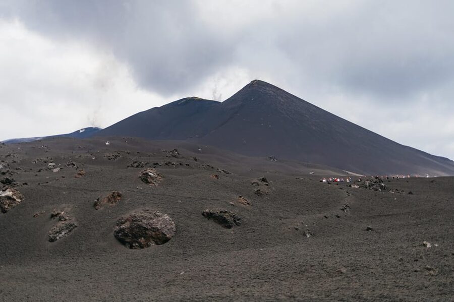 Etna: summit craters trekking with volcano guide 3350mt - The Main Hike: Lava Flows, Central Crater Rim, and Photo Stops