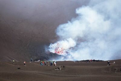 Etna: Trekking to the summit craters at 3,340 meters - Gear you don’t have to hunt down: helmet, poles, and a windbreaker