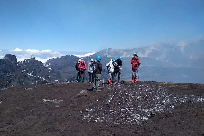 Etna: Trekking to the summit craters at 3,340 meters - The 2001 eruption crater direction: seeing an active system up close