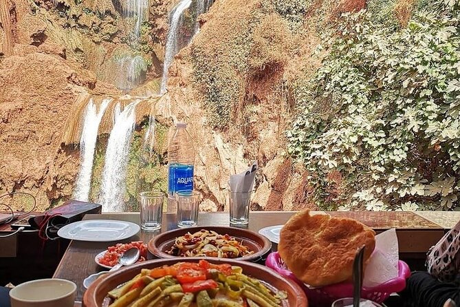 Explore Ouzoud waterfalls Marrakech Guided Hike & Boat Experience - The boat ride at the base: what you’re signing up for