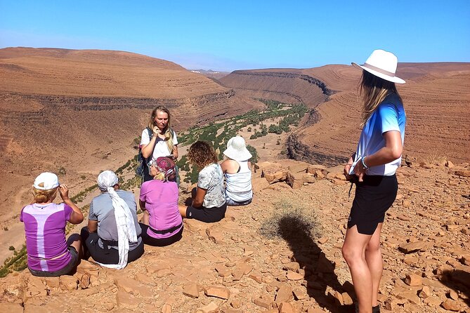 Fint Oasis Private Day Hike - Village steps first: walking through the Berber community