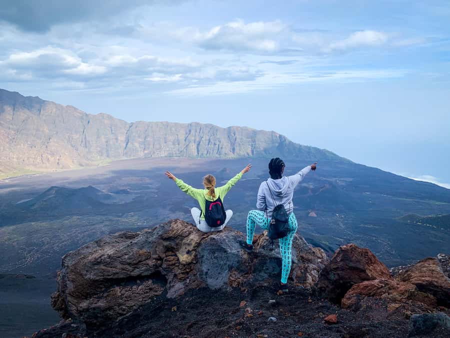 Fogo Island: Pico do Fogo Volcano Summit Hike - The climb to 2829 meters: steep effort with real variety underfoot