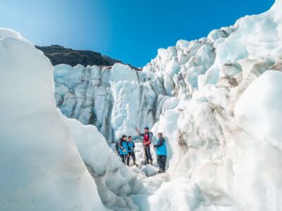 Fox Glacier: Up to 3 Hours Hike with Helicopter Transfer - The meet-up at 44 Main Rd and the “get cold fast” gear plan