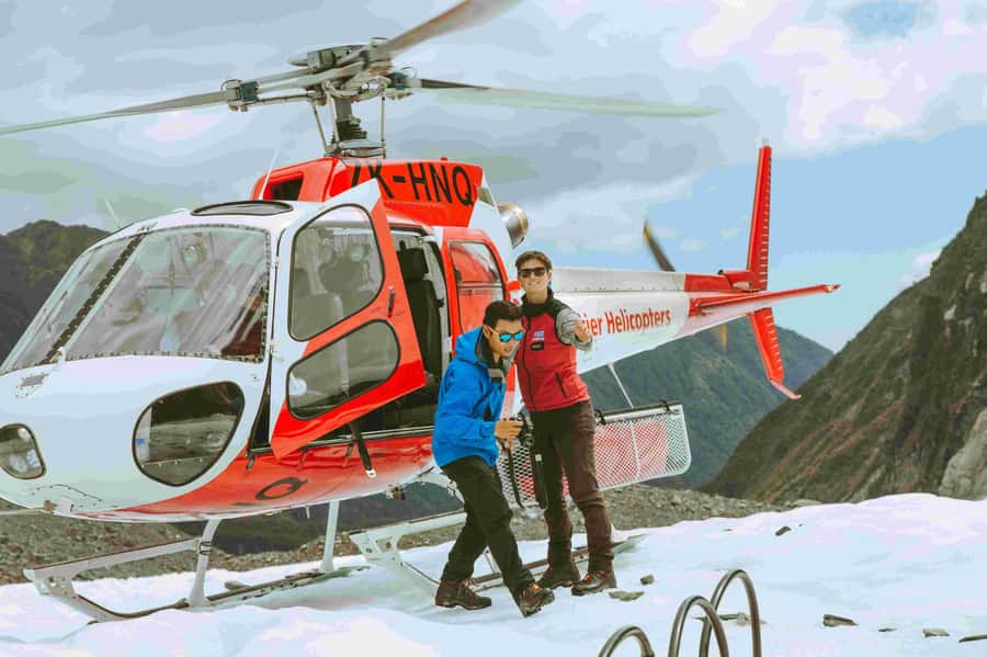 Fox Glacier: Up to 3 Hours Hike with Helicopter Transfer - Ice caves, arches, icefalls, and Victoria Falls meltwater