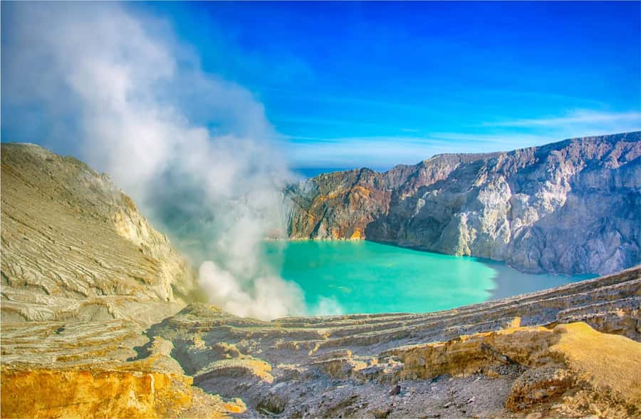 From Bali or Banyuwangi: Ijen Crater Sunrise Hike - The Crater Moment: Sunrise Over the Acid Lake