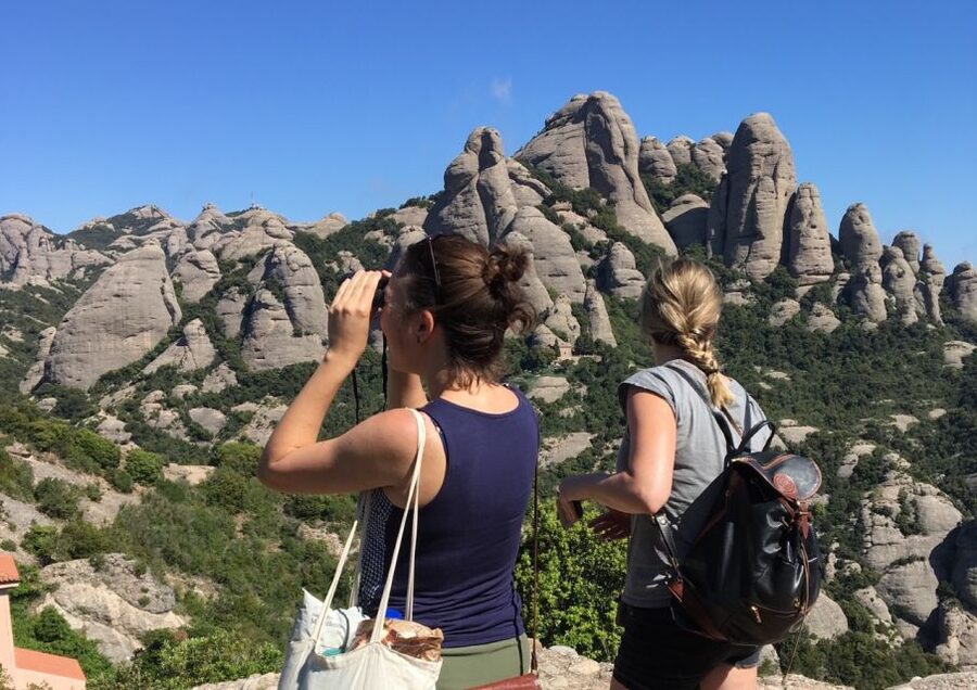 From Barcelona: Montserrat Monastery & Scenic Mountain Hike - The funicular ride up: how to get the best views for your effort