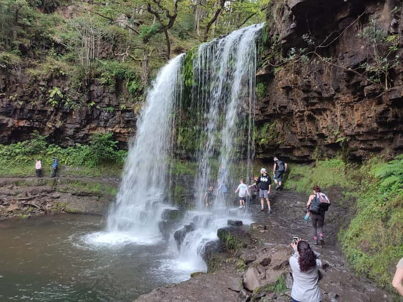 From Cardiff: Guided Hike to 8 Waterfalls in Brecon Beacons - Electric Pickup From Cardiff to Pontneddfechan
