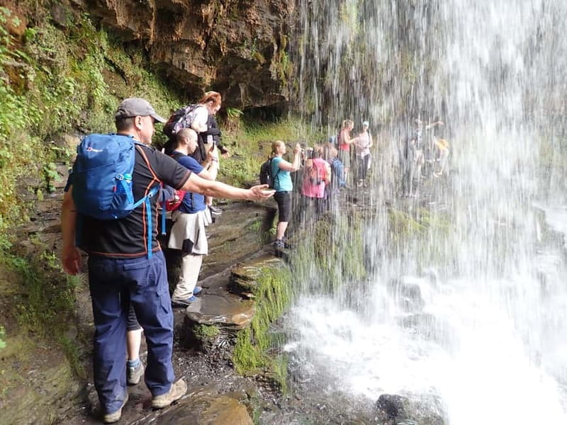 From Cardiff: Guided Hike to 8 Waterfalls in Brecon Beacons - The Circular 15km Loop With About 400m Climb